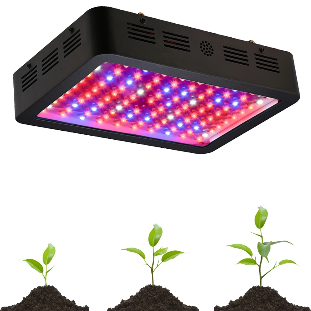 BOSSLED 300W Full Spectrum LED Grow light White Panel For Medical Flower Plants Vegetative and Flowering Stage Plants LED Light