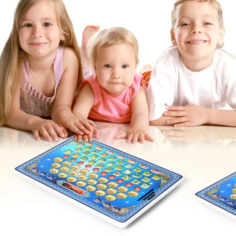 

24 chapters Holy Quran,arabic language letters words for children learning machine,early educational teaching toy tablet ypad