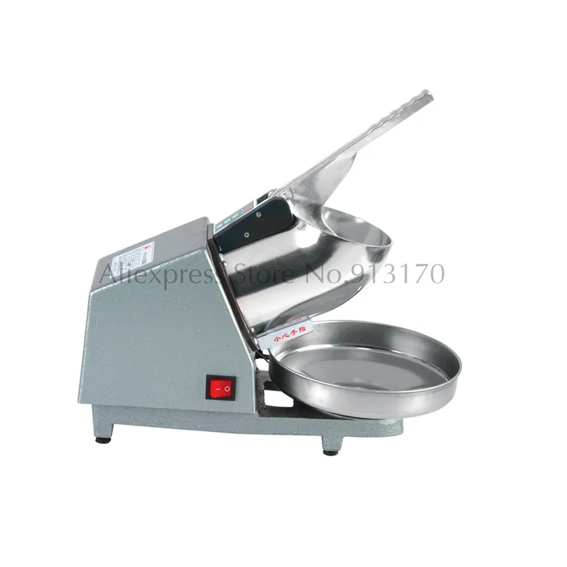 Электрическая дробильная машина для льда конусная дробилка 300 Вт с ручкой и чашей Ice Crusher (2)