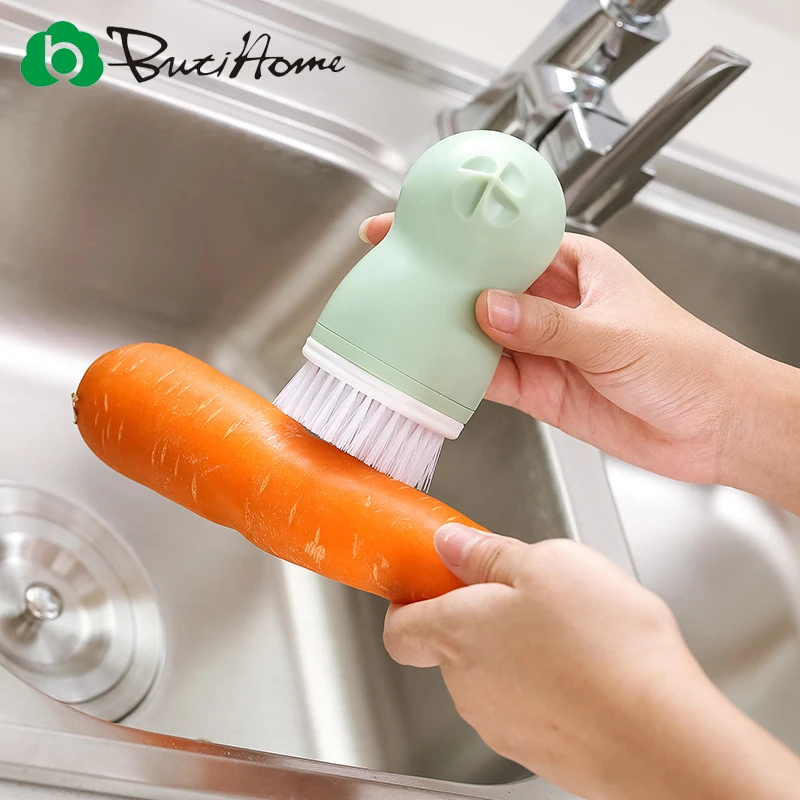 Butihome Kitchen Tools Multifunctional Fruit & Vegetable Cleaning Brush