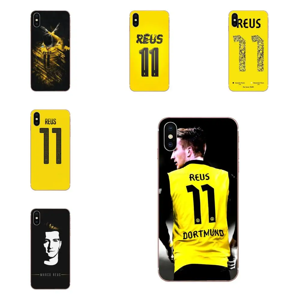 

TPU Cellphone Transparent For Xiaomi Redmi Note 2 3 3S 4 4A 4X 5 5A 6 6A Pro Plus Marco Reus 11