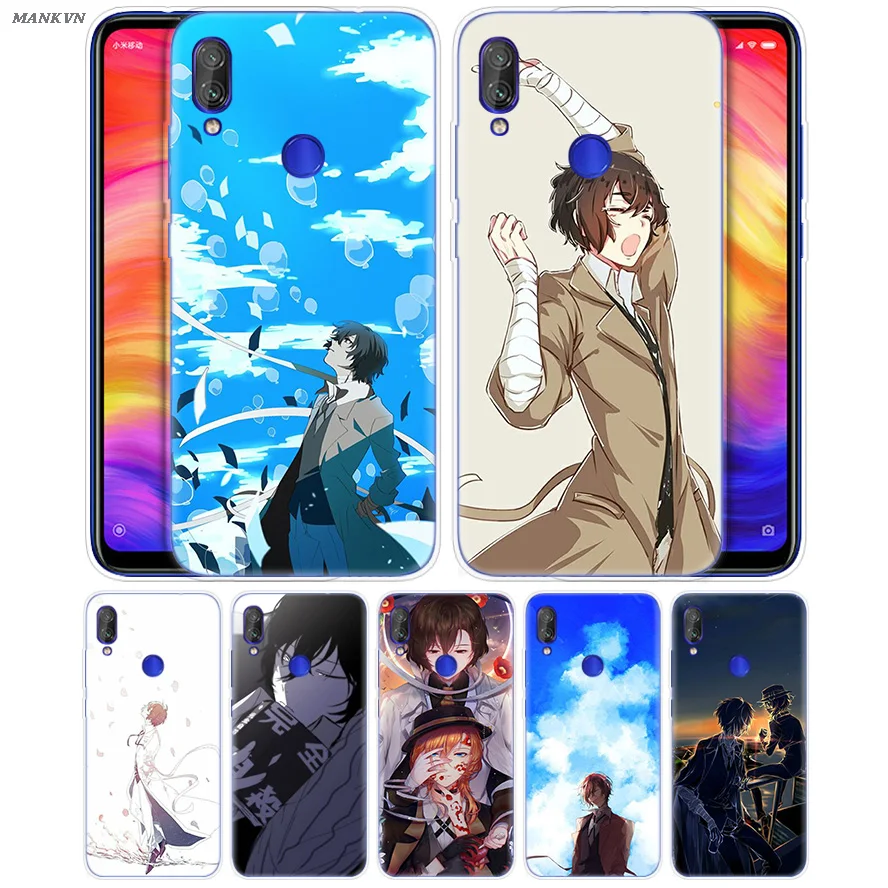 

Bungou Stray Dogs Dazai Osamu Case for Redmi 7 6 6A S2 GO Note 7 6 5 4 4X Xiaomi MI 9 8 A2 A1 Mix 3 5G Play Poco F1 Lite Pro