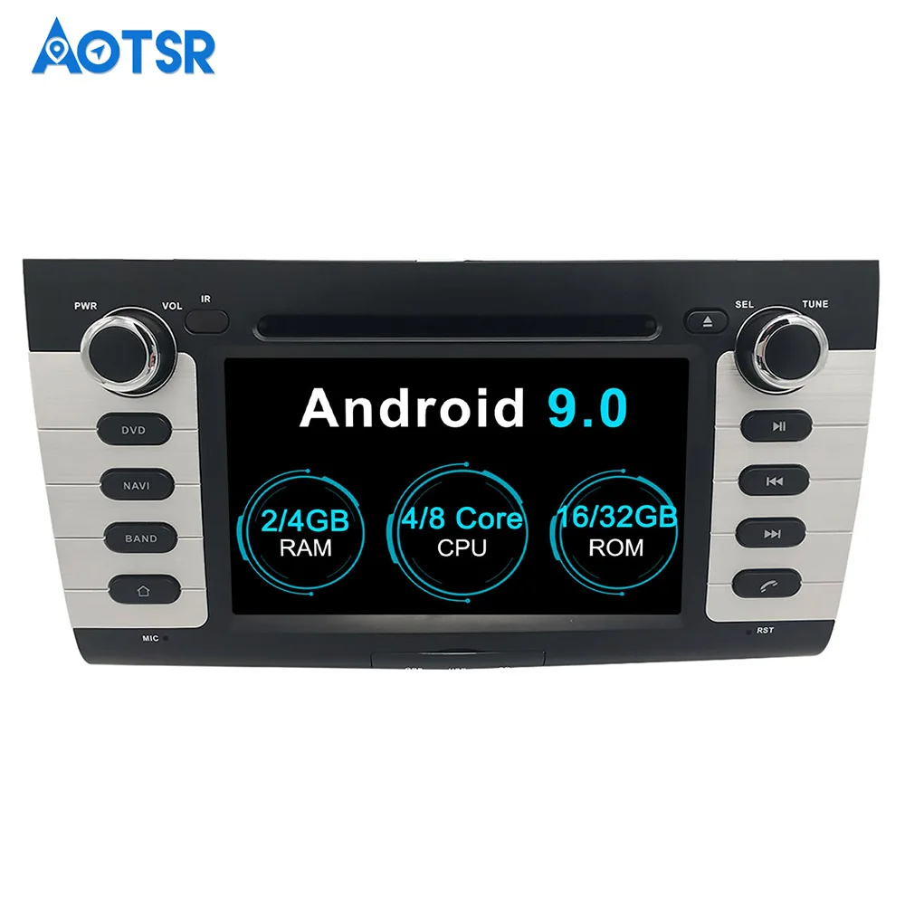 Aotsr Android 9,0 Автомобильный gps навигатор dvd-плеер для SUZUKI SWIFT 2004-2010 мультимедиа радио рекордер навигация 4G+ 32G 2G+ 16G