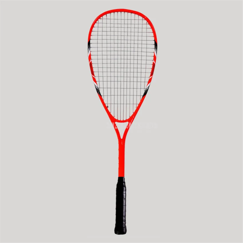 

Lightweight Single Professional Squash Racket Sport Training Aluminum Carbon Fiber Beginner Wall Racket With String FCSQ-01