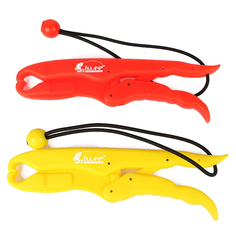 ABS Hard Plastic Fish LipGrip Controller Red Yellow 23.5cm Hand Control