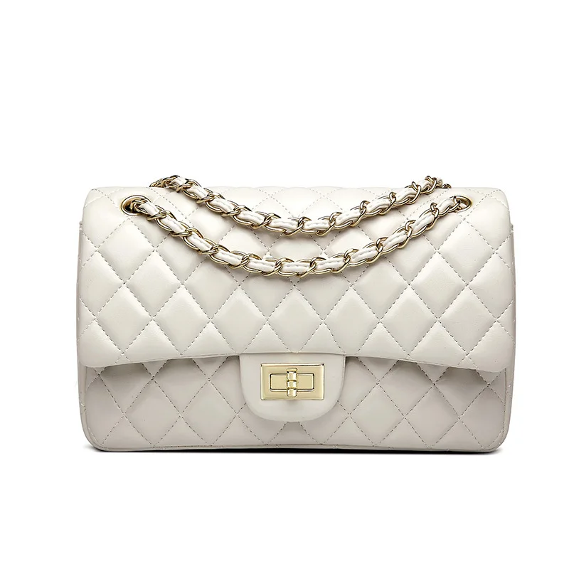 

Famous Designer Purses And Handbags Leather Messenger bag Lady Diamond Lattice Small Chain Cross Body Shoulder Bags Sac A Main