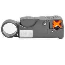 KELUSHI HT-332 коаксиальный многофункциональное устройство для зачистки кабеля/резьбовой головкой, режущий инструмент в виде роторный коаксиальный кабель для зачистки кабеля RG59/6/58 сети Быстрая