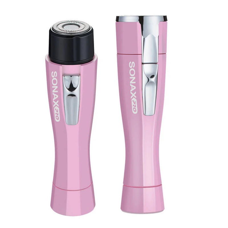 Hot TOD-SONAX PRO Women Epilator Electric Lady Shaver Washable Bikini Trimmer Body Facial Hair Removal Portable Razor Battery