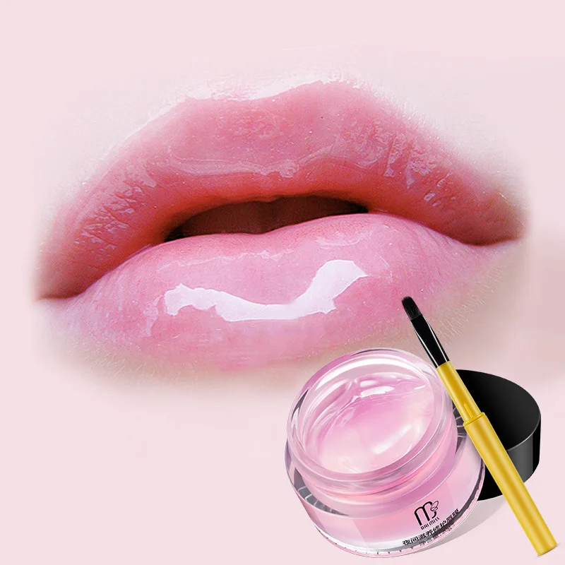 

Hot Sale 20g Repairing Lips Mask Night Moisturizing Sleeping Hydrating Lip Cream Lip Print Fading Sleeping Mask Lip Film JS 2019