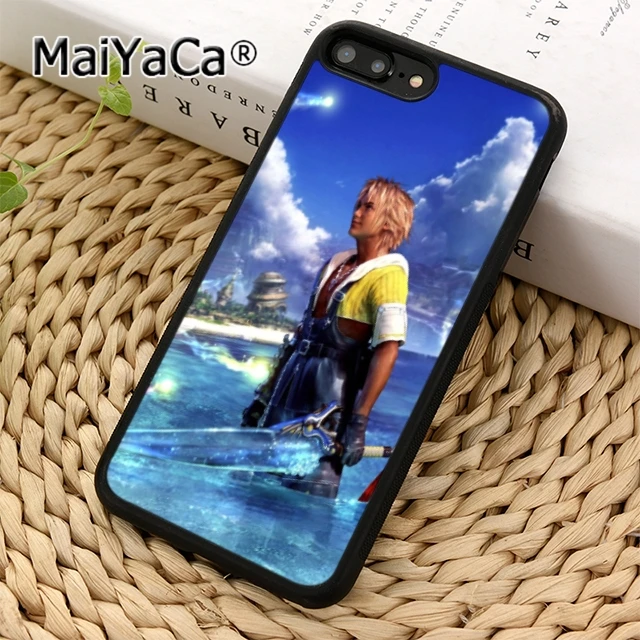 Чехол для телефона MaiYaCa с финальной фантазией X Tidus чехол iPhone 5 5s 6 s 7 8 XR XS max Samsung Galaxy