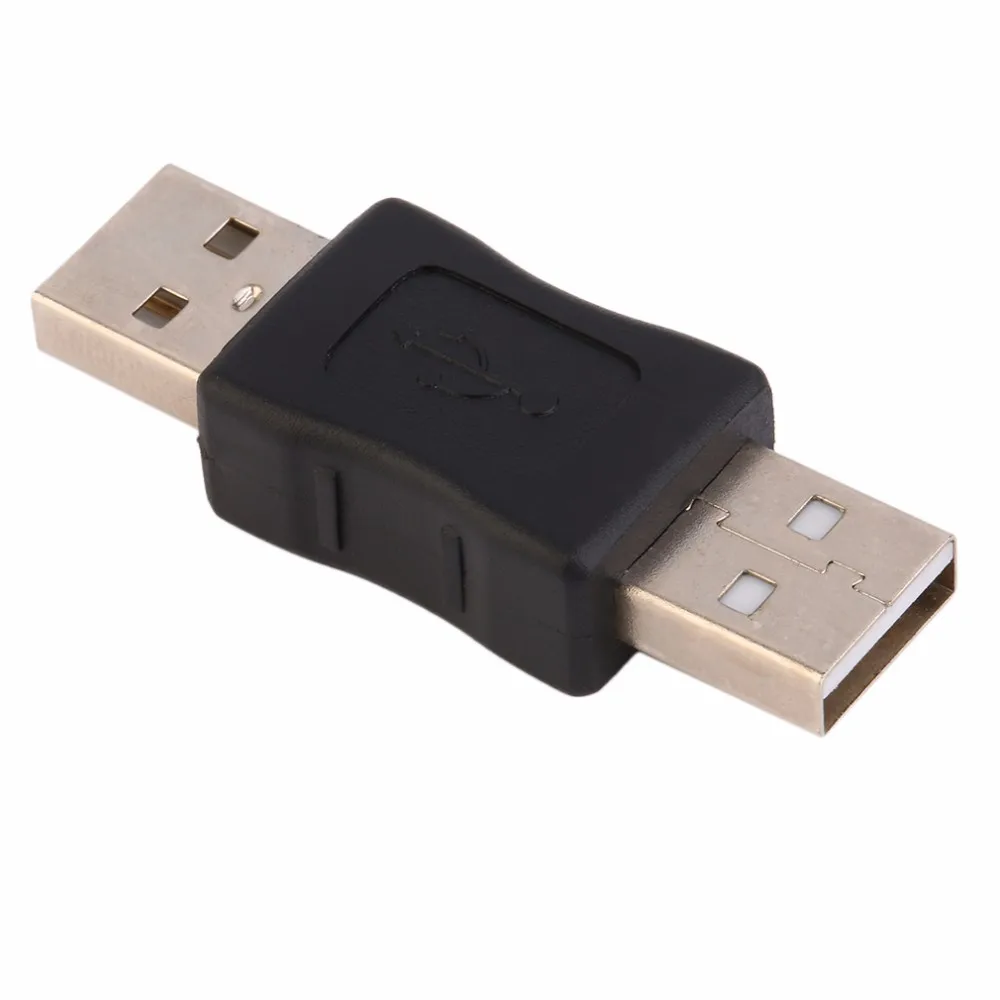 PZ 1 шт. USB 2,0 A разъем адаптера столярная Муфта кабель Шнур мужчин и мужчин M/M Конвертер