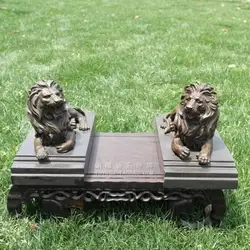 Поделки из булочек король льва Лев джунглей скульптура животного украшение домашнего интерьера Бизнес подарки