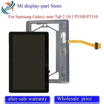 

New 10.1'' inch for Samsung Galaxy note Tab 2 10.1 P5100 P5110 LCD display+Touch Screen Digitizer Assembly free shipping