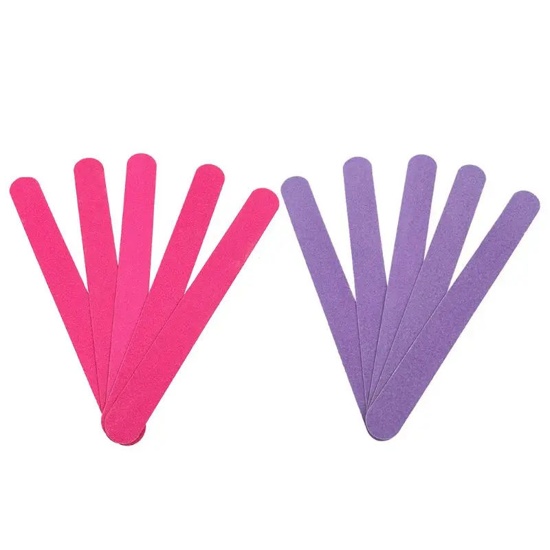

Double-sided Disposable Nail File Manicure Sanding Tool Pedicure Salon Home Use