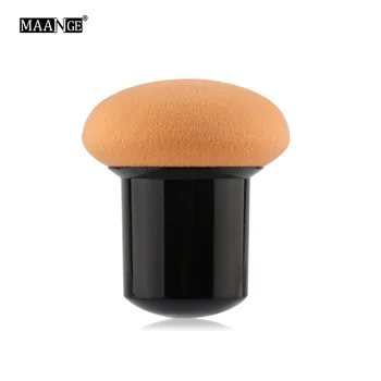 2Pcs/lot Orange and Blue Foundation Makeup Sponge Puff Round Shape Contour Blender Flawless Powder Puff Blusher wet and try use 5