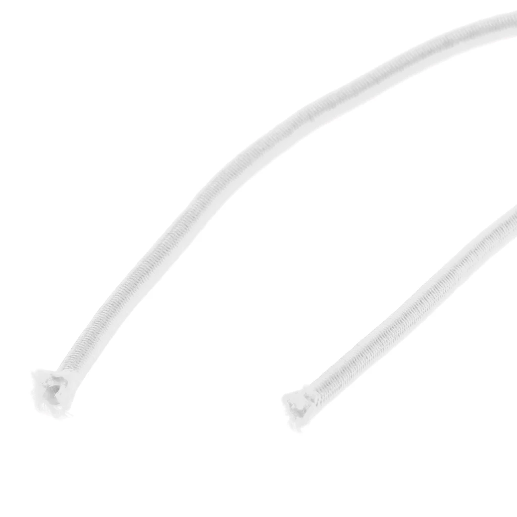 3mm Elastic Round Bungee Rope Shock Cord Tie Down Boats Trailers for Canoe Kayak Fishing Boat Rafting Surfing Accessories