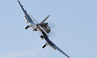 Масштаб Skyflight LX 1 6 M F4U Corsair Propeller RC Plane KIT Модель сложенного крыла W/O моторные