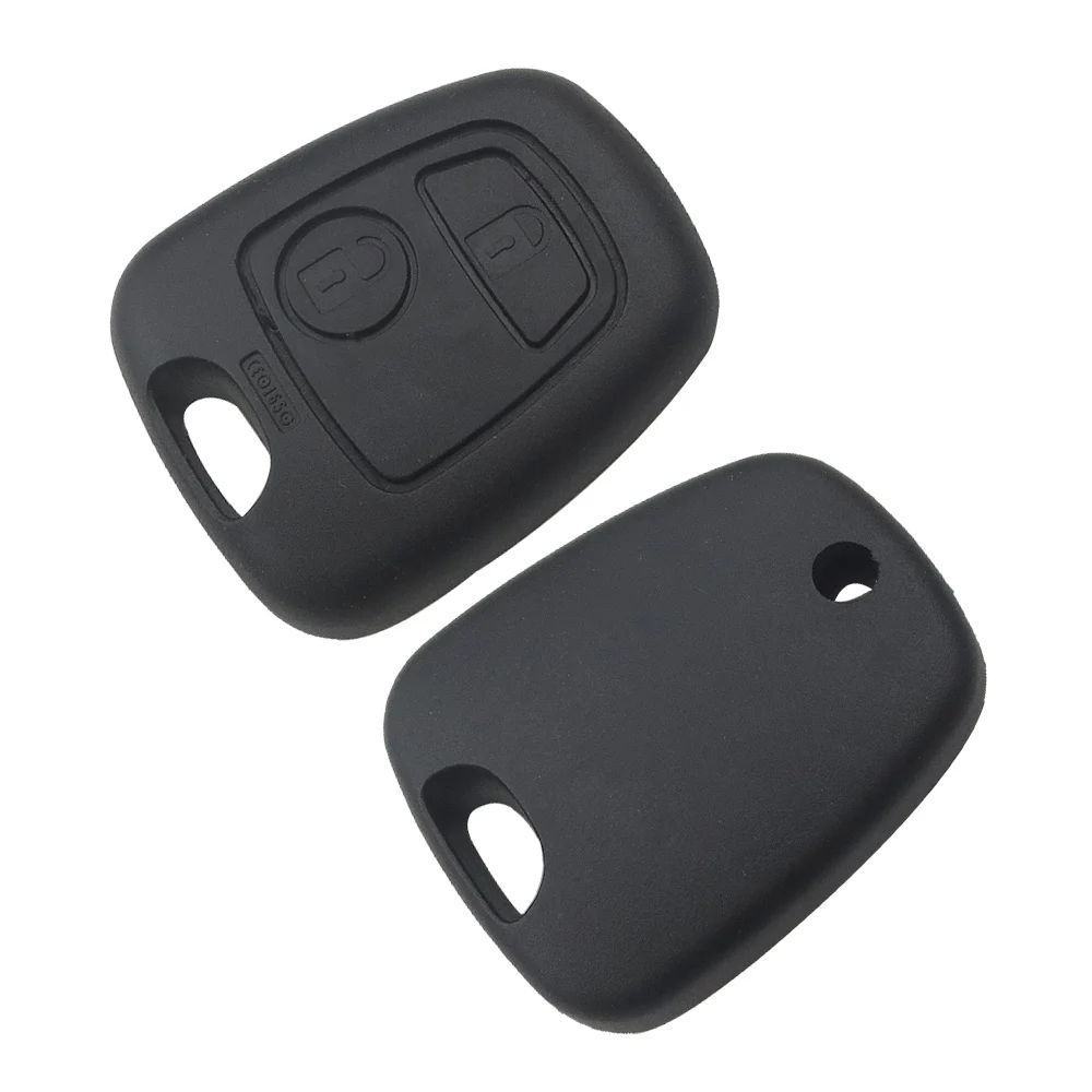 OkeyTech для Peugeot 206 307 407 БЕСКЛЮЧЕВОЙ вход сменный корпус 2 кнопки дистанционный