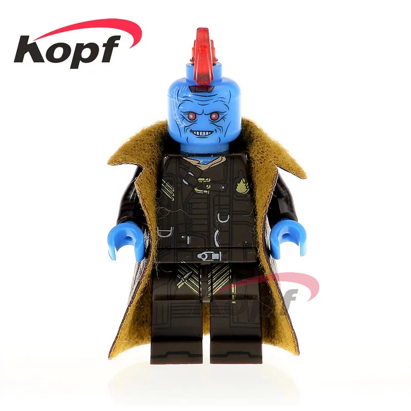 

Single Sale Super Heroes Yondu Predator Hatsune Miku Alien Drax The Destroyer Bricks Building Blocks Children Gift Toys PG1177