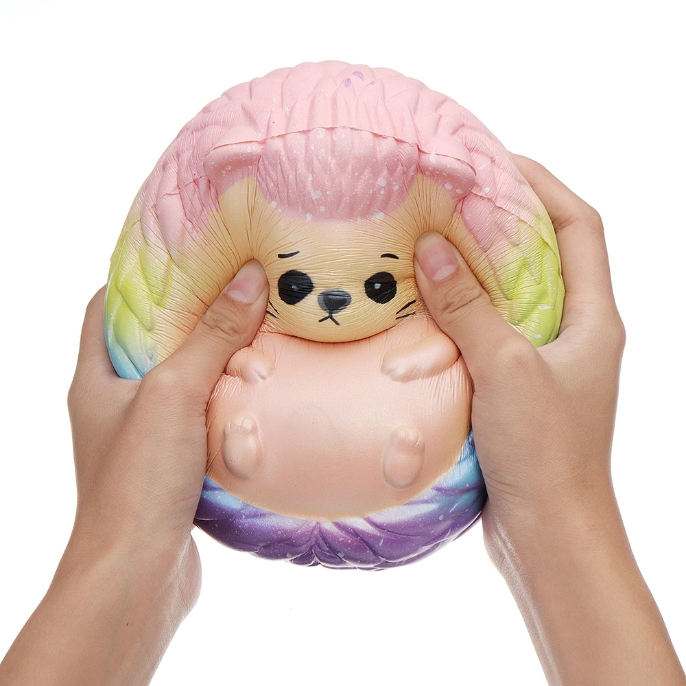Kawaii Большой Ежик для сжигания медленно поднимающаяся игрушка 20 см мягкие