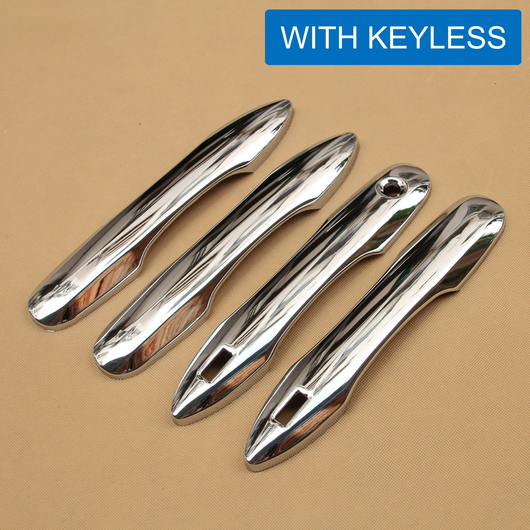 Glossy Chrome Door Handle Cover For Toyota Camry Hybrid 2018 2019 with