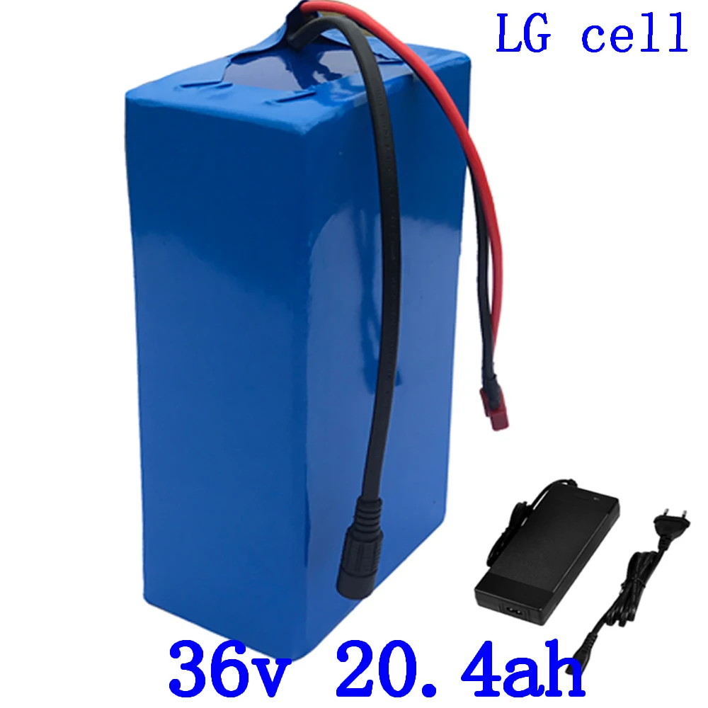 36 V батарея скутера 1000 W 36 V электрическая батарея велосипеда 36 V 20AH литиевая батарея 36 V 20AH батарея ebike использовать сотовый телефон LG с зарядным устройством 2A