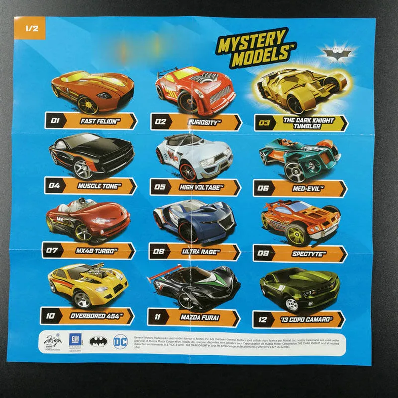 Спичечный бокс Hot and Wheels 1: 64 Бэтмобиль Темный рыцарь стакан DC коллектор издание металлическая литая модель автомобиля детские игрушки подарок