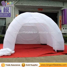 6 м надувная палатка-паук в белом цвете с четырьмя ножками прочная надувная палатка купол для мероприятий для коммерческого шоу игрушка палатка