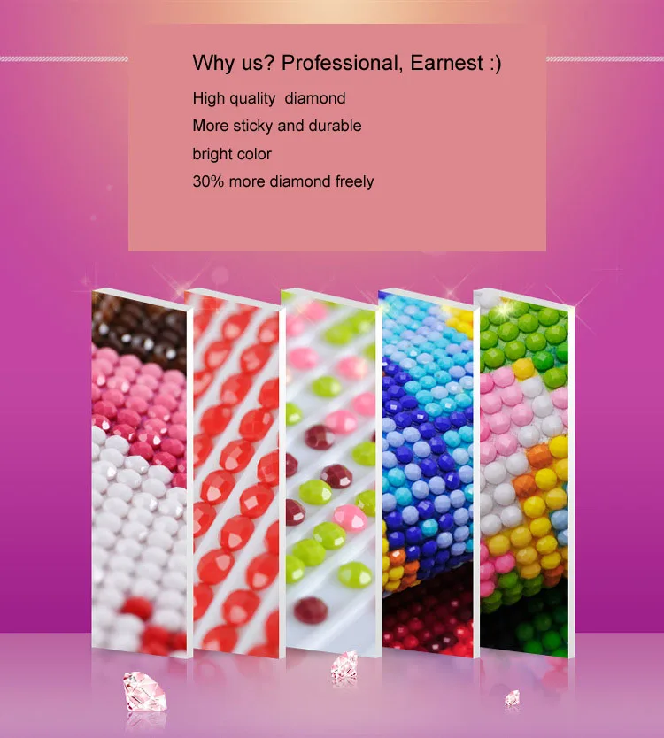 flower diamond painting M6