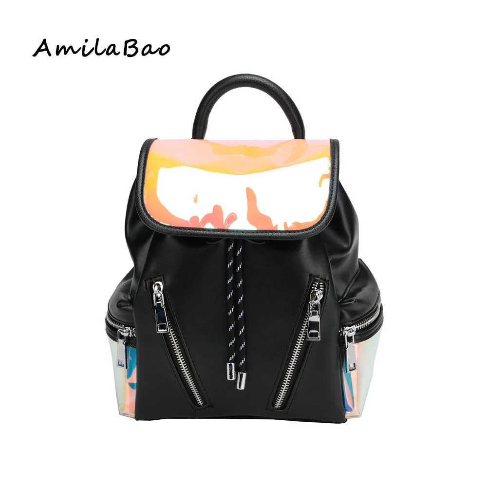 

backpacks for teenage girls 2018 hot backpack beach bag women bag pvc Silicone jelly small backpack female ME855