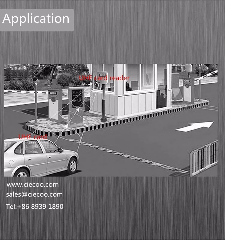 UHF card reader application