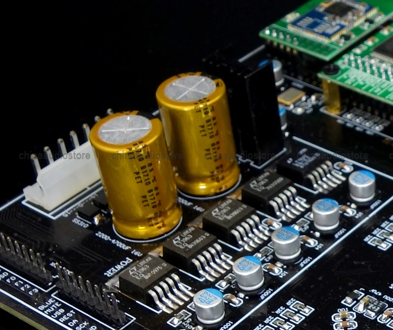 V2020 двойной AK4497EQ Hi Fi DAC DSD256 32 бит 384 кГц USB AK4497 XMOS XU208 Amanero Bluetooth 5 0 с портом|Усилители