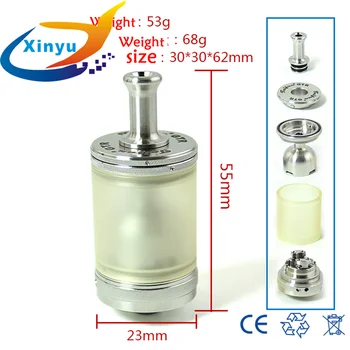 

sxk Taifun gtr rta 4ml capacity 316ss 23mm Vaporizer Tank Hookah Vape Atomizer vs kayfun lite taifun gt4 bt gt3 gt2 mod