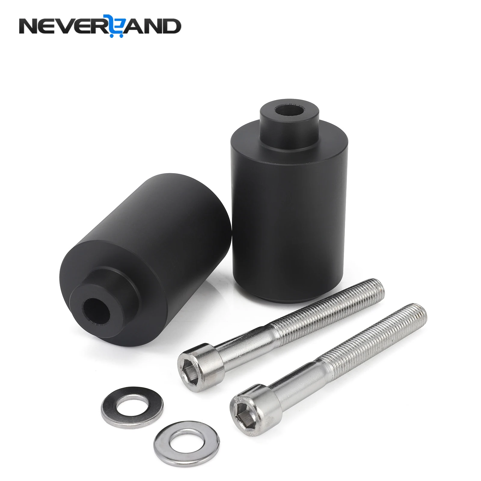 

For Yamaha YZFR6 1996-2007 (do not fit R6) Frame Slider Falling Crash Protectors Motorcycle Black Carbon Fiber D30
