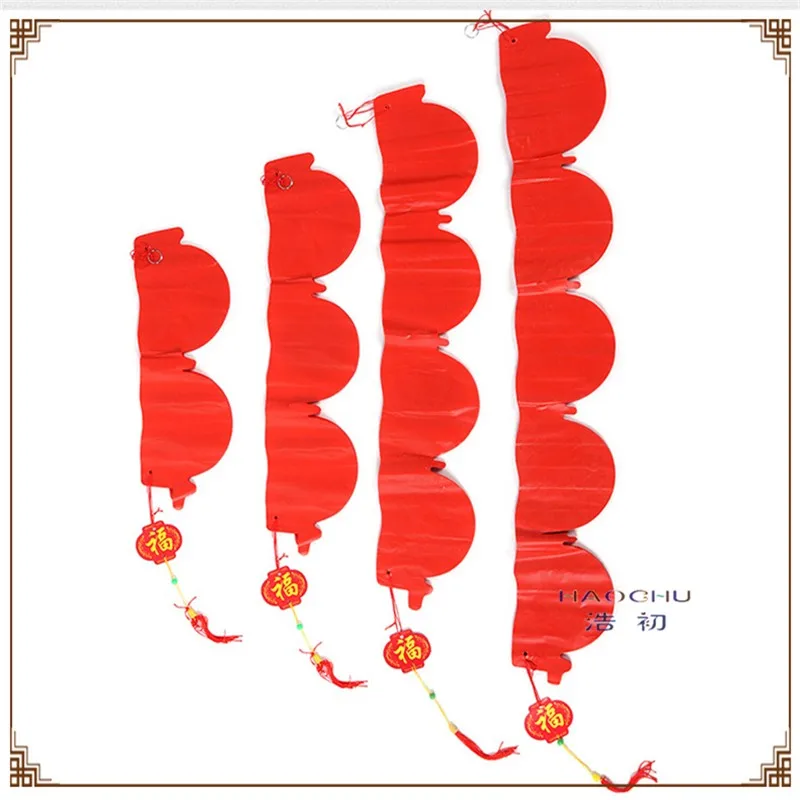 HAOCHU разные размеры китайские традиционные красные бумажные фонарики новогодние подвесные соты День рождения Свадьба Декор для банкета