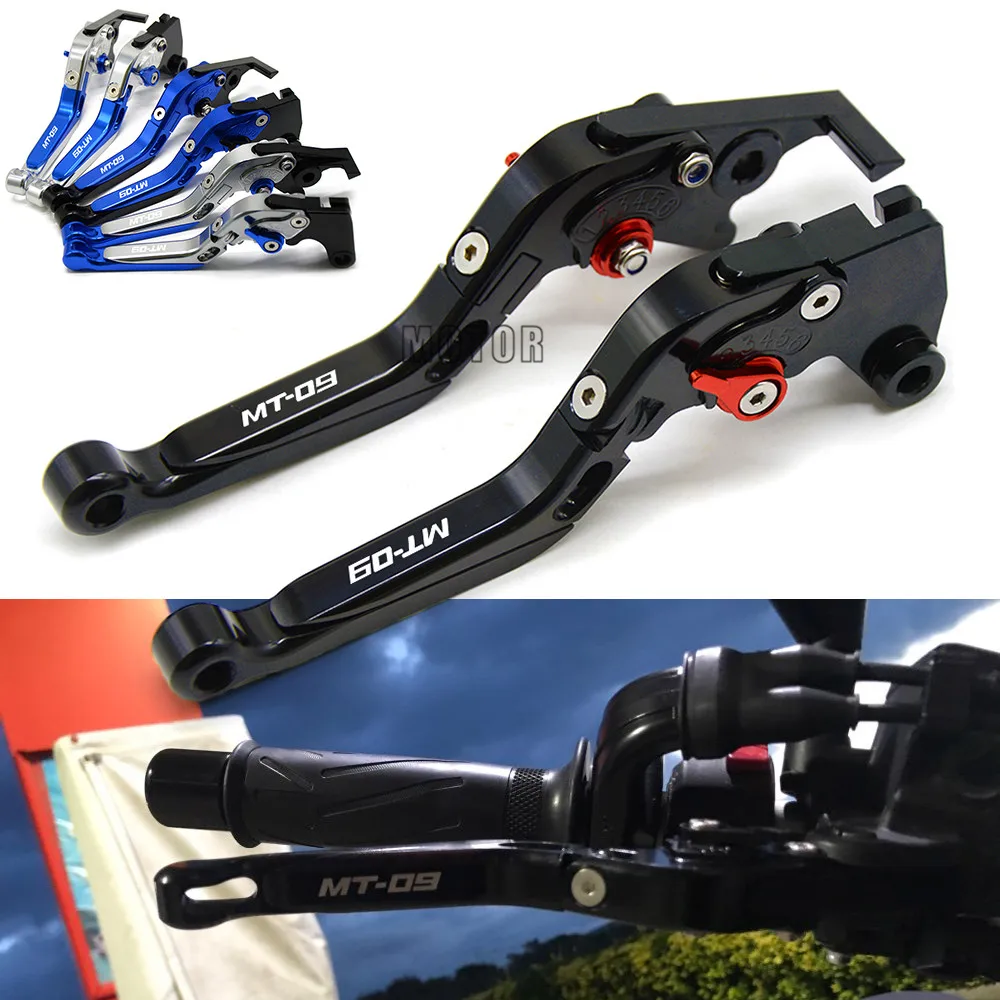 

For YAMAHA MT 09 MT09 MT-09 TRACER 2015 2016 CNC Motorcycle Brake Clutch Levers Adjustable Folding Extendable Levers Accessories