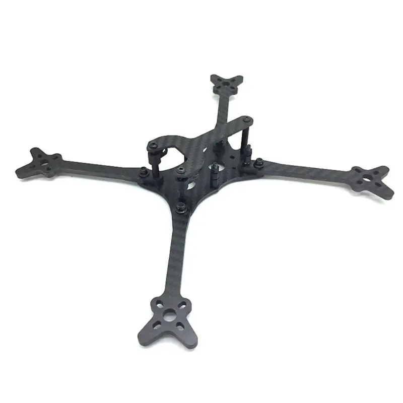 

Sloss'6 6 Inch 235mm Wheelbase 4mm Arm Thickness Carbon Fiber Frame Kit for RC Drone FPV Racing Motor Flight Controller Part
