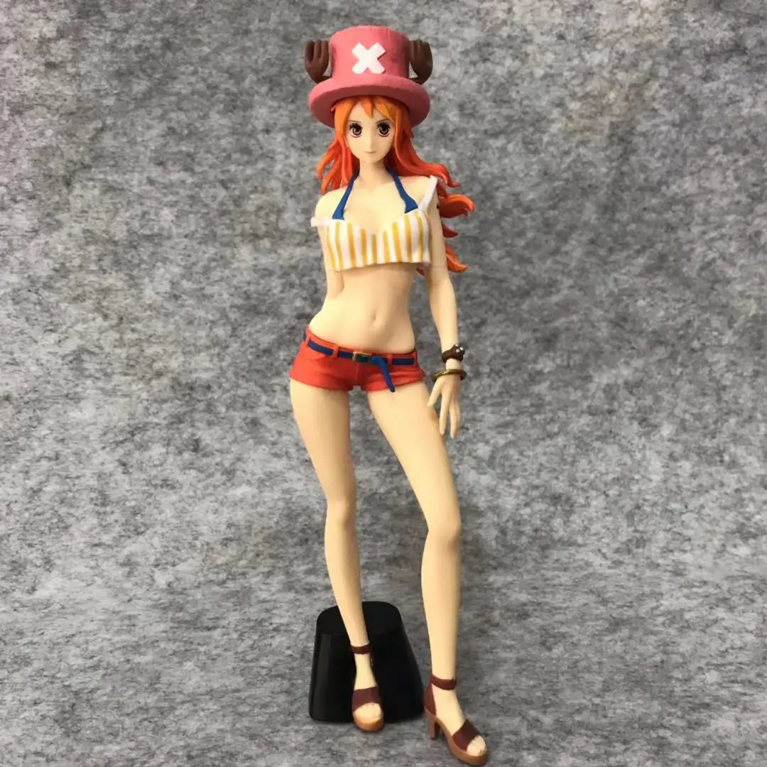 

22cm Japanese anime figure one piece Nami action figure collectible model toys for boys