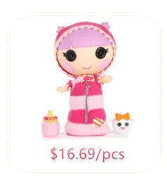 Lalaloopsy Littles-одеяло с перьями, детские подарки для девочек, серия пуговиц из коллекции с принтом, Классическая модель MGA