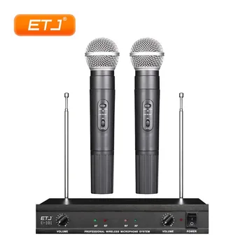 

Professional Wireless Microphone 2 Handheld Transmitter Bodypack Headset Microphone Beltpack VHF Wireless Microfone U-101