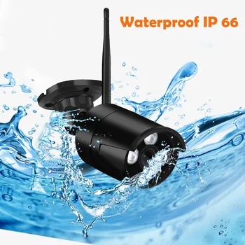 

best selling dropshipping Wireless HD 720P WIFI IP Camera Onvif Outdoor Security Bullet IR Night Vision for wearable devices