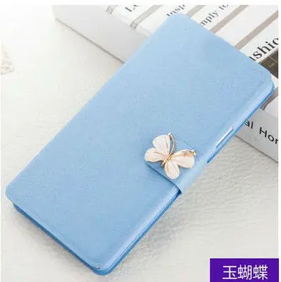 blue butterfly Для Nokia XL роскошный флип-чехол из искусственной кожи, чехол для Nokia XL Dual SIM RM-1030/RM-1042 чехол s, задняя крышка для сотового телефона - Цвет: blue butterfly
