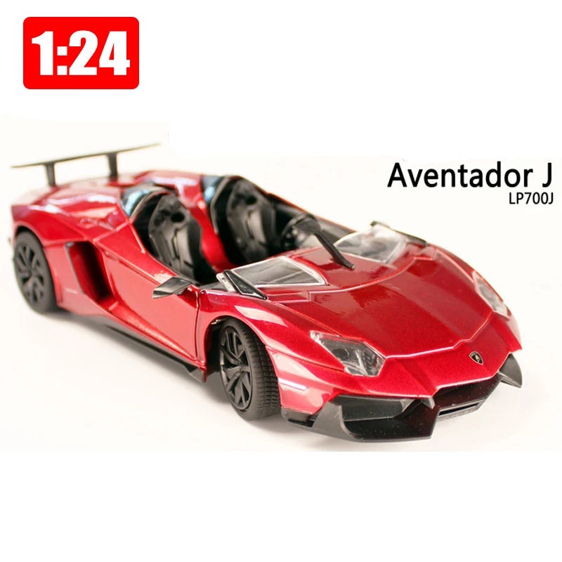 

Italy Sports Car Aventador J 1:24 Model Alloy Cars Static Model Limited Edition Cabriolet Model Car Collectibles Toys Gift