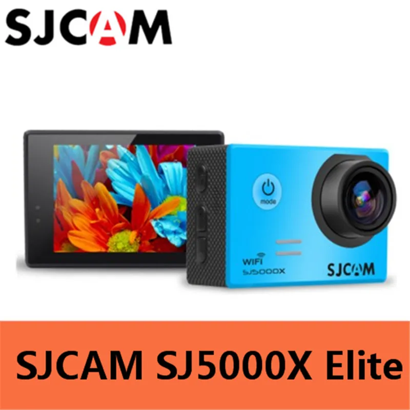 

Original SJCAM SJ5000X 4K WiFi 2 inches LCD Display 170 Degree Wide View Angle 12.0 Megapixel Sport DV with NTK9660 Novatek CMOS