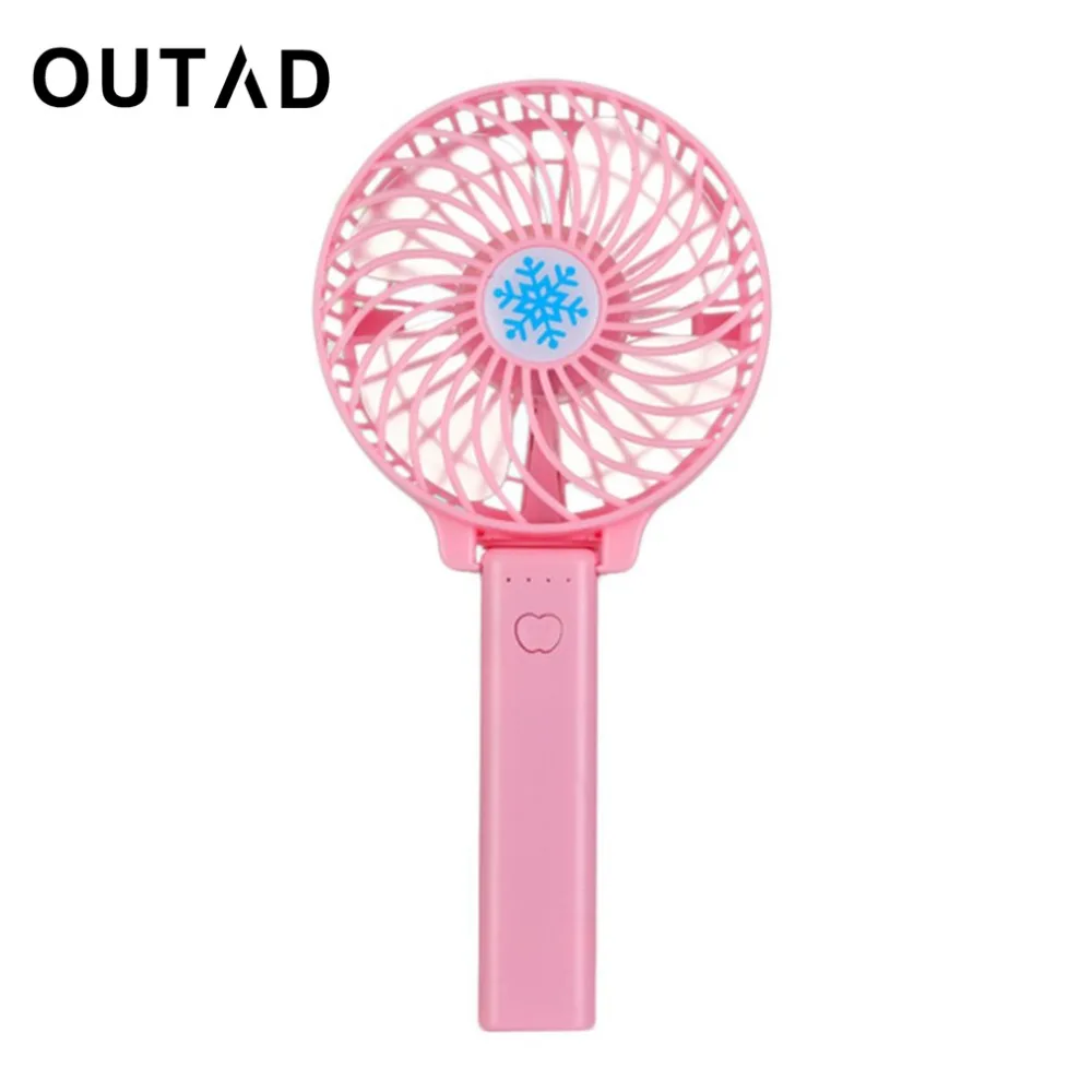

Foldable Hand Fans Battery Operated Rechargeable Handheld Mini Fan Electric Personal Fans Hand Bar Desktop Fan