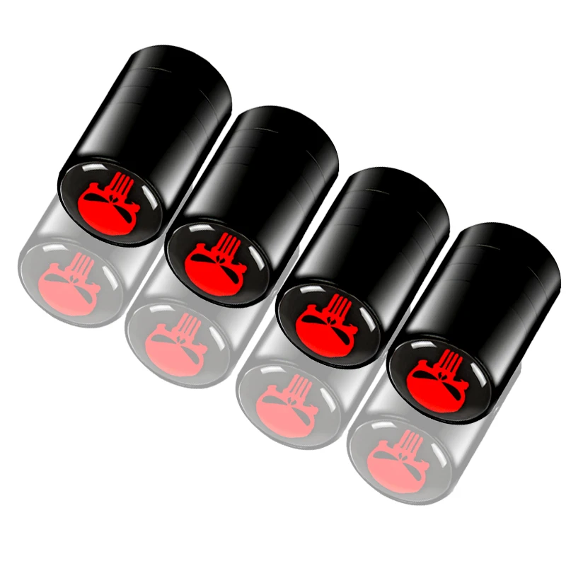 

Skull Mastermind Japan Badge Car Decoration Wheel Tire Valve Cap Accessories for bmw lada audi skoda mazda toyota car styling