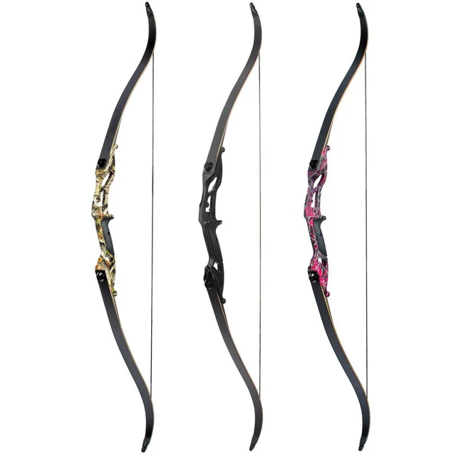 US $65.69 color 50lbs Recurve American Hunting With inches Riser Tranditional Long 