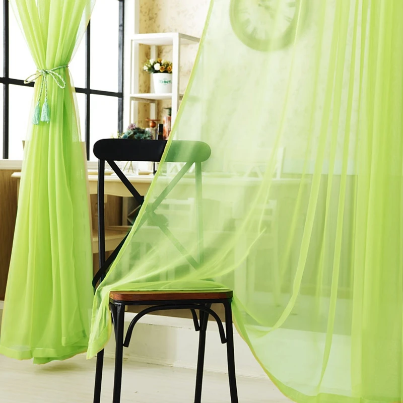 Tratamiento de ventana romántico todo-fósforo boda cortinas de techo suave Multi Color persianas cortinas para sala de estar tul A184-40 Tratamiento de ventana romántico todo-fósforo boda cortinas de techo suave Multi Color persianas cortinas para sala de estar tul A184-40