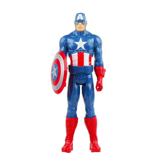 3pc 30cm Marvel Avengers Spiderman Hulk Iron Man Captain America Thor  Wolverine Venom Thanos Action Figure Toy Doll For Children - Action Figures  - AliExpress