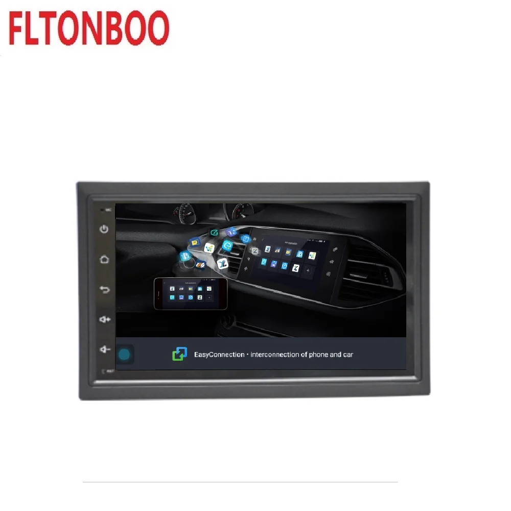 Flash Deal 7" Android 9 Car GPS Navigation for UNIVERSAL,3g,wifi,steering wheel,touch screen,free map 3
